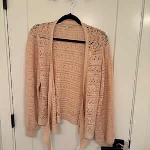 Plenty- Monk & Lou Wrap Cardigan - cream   XL.  Never worn.